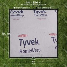 Tyvek Footprint for the Msr