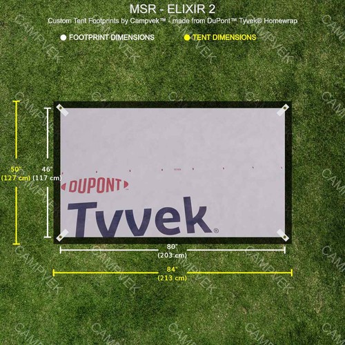 Tyvek footprint for - for, msr
